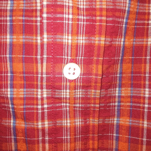 NWT Preswick & Moore 100% Cotton Casual Men's Button Down Size Large - Picture 6 of 9